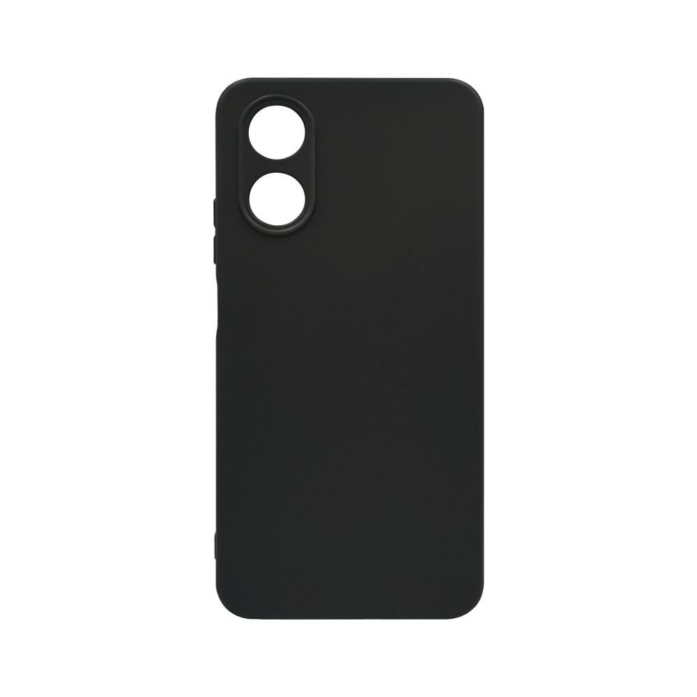 Husa BestCase® 0.8MM Slim Silicon, Compatibila Cu OPPO A38 4G / A18 4G, Rezistenta la uzura, Protectie Camera, Negru