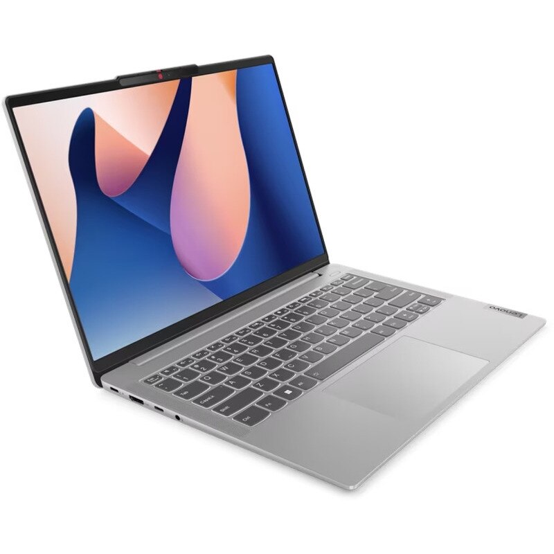 Laptop LENOVO IdeaPad Slim 5 14IAH8, Intel Core i5-12450H pana la 4.4GHz, 14" WUXGA, IPS, 8 nuclee, 16GB DDR5, SSD 1TB NVME, Intel UHD Graphics, no OS, Cloud Grey