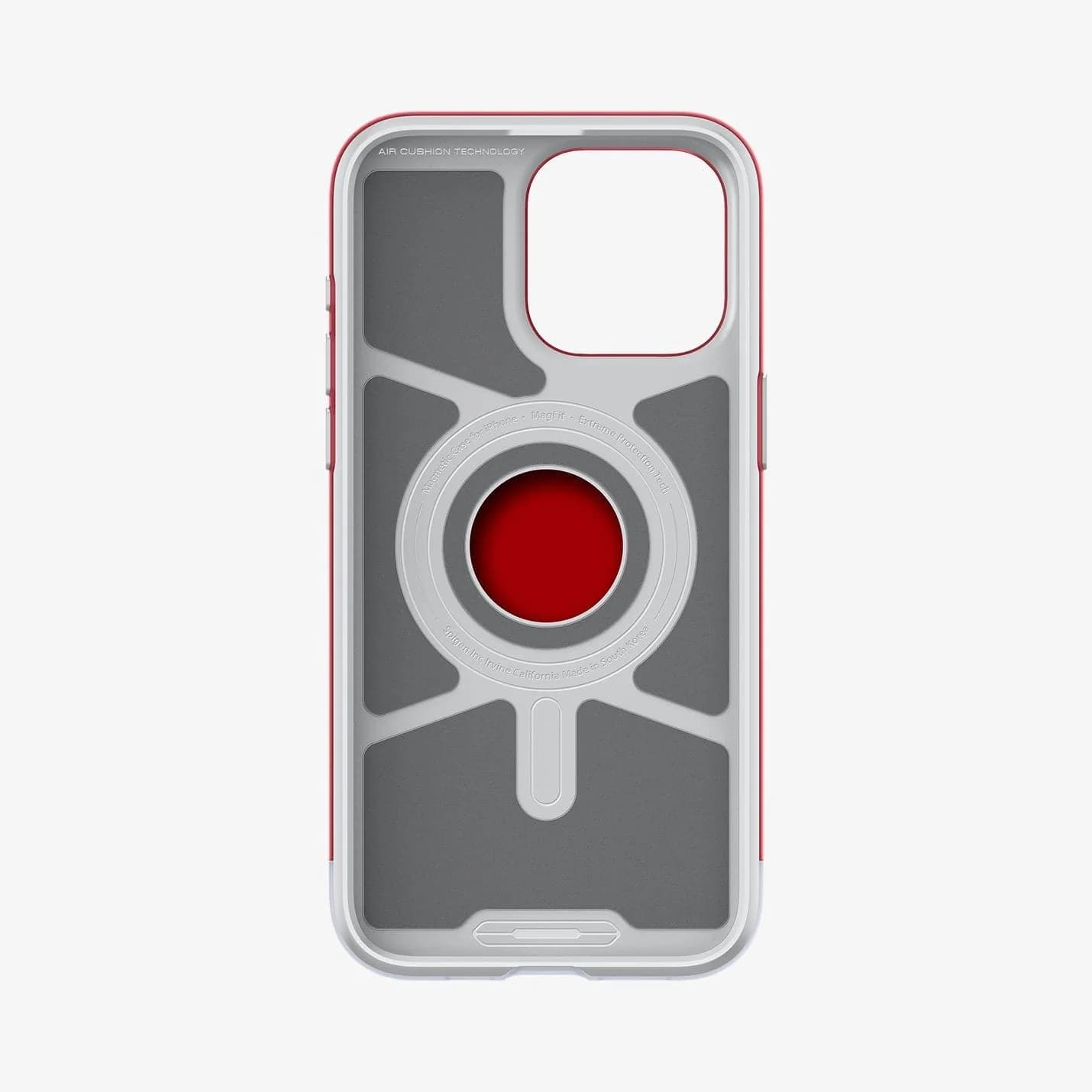 Carcasa Spigen Classic C1 MagSafe compatibila cu iPhone 15 Pro Ruby