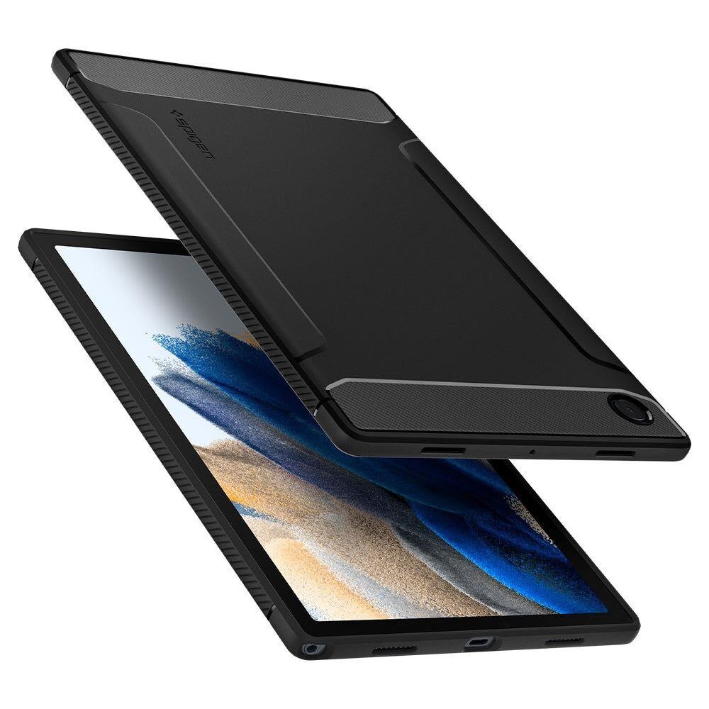 Husa pentru Samsung Galaxy Tab A8 10.5 X200 / X205 Spigen rugged armor black