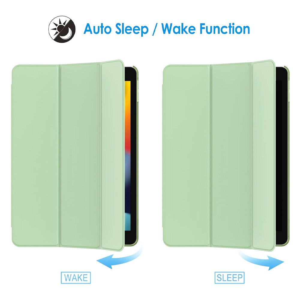 Husa Tableta FlexPro pentru Apple iPad Air 11 (2024), Protectie Completa, Functie Stand, Suport Creion, Verde Matcha