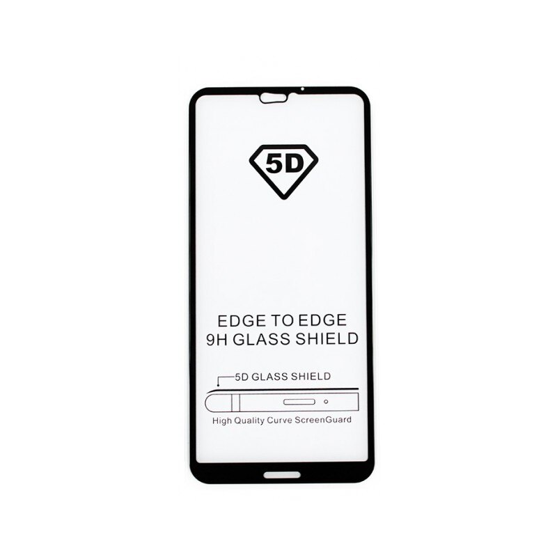 Folie Full Cover Full Glue Upzz Pro Glass Huawei P20 Lite Cu Adeziv Pe Toata Suprafata Foliei