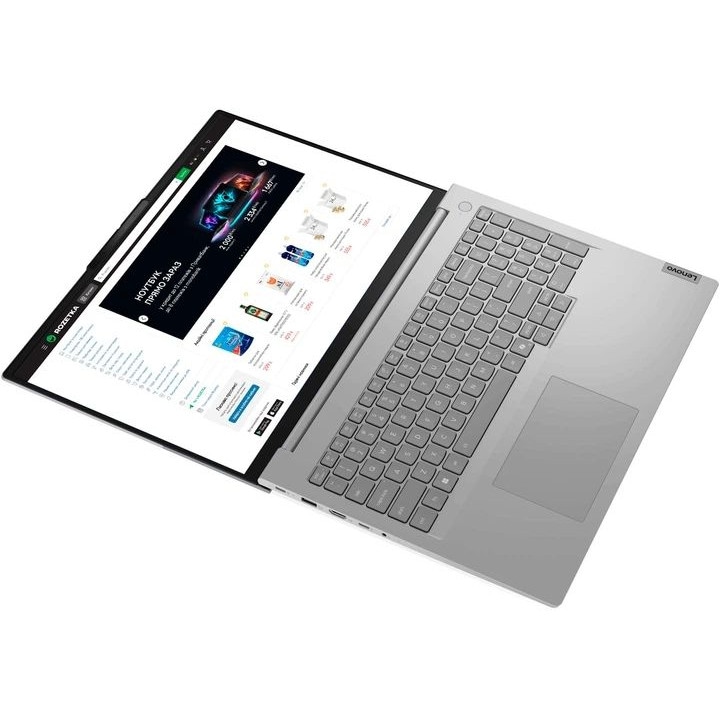 Laptop Lenovo ThinkBook 16 G9 IRL, 16 inch 1920 x 1200, Intel Core 5 210H 8 C / 12 T, 2.2 GHz - 4.8 GHz, 12 MB cache, 28 W, 16 GB DDR5, 1 TB SSD, Intel Graphics, Free DOS, Arctic Grey