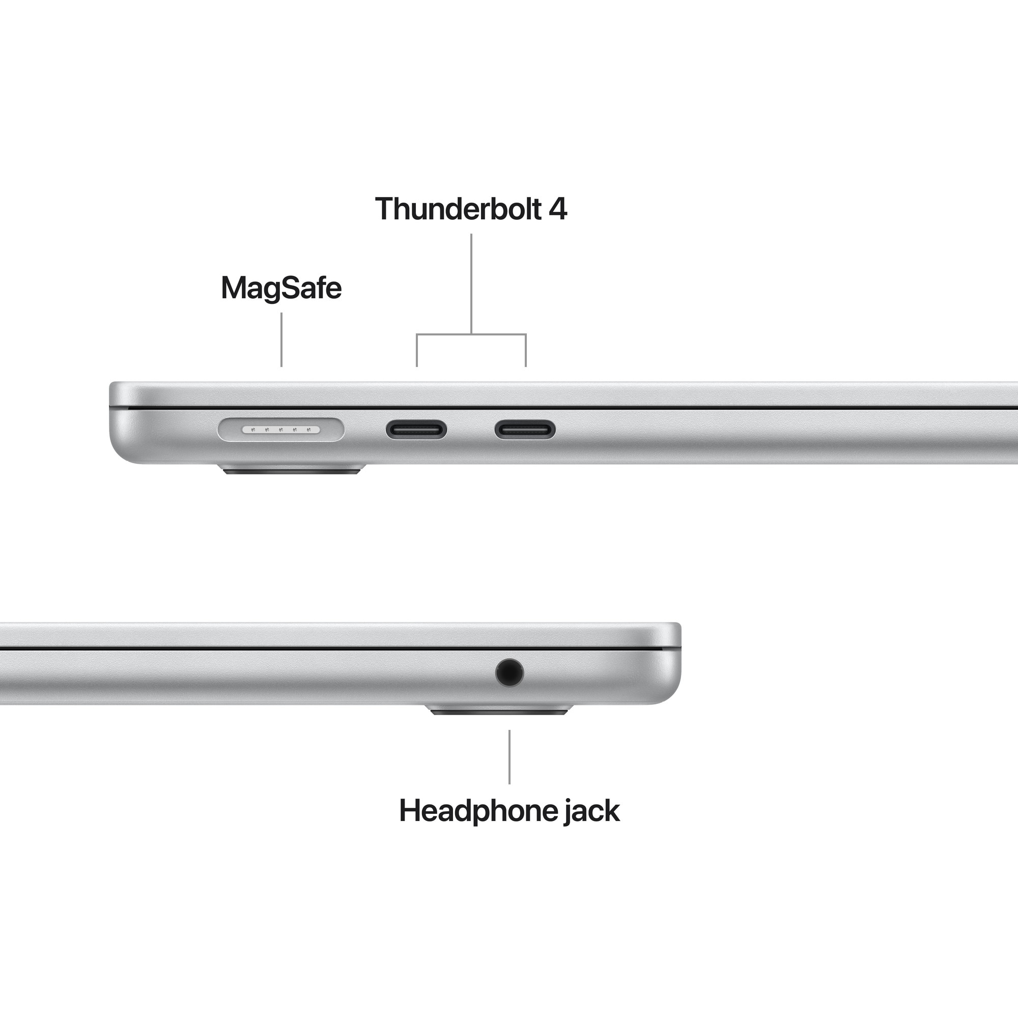 Laptop Apple MacBook Air 13.6" Retina, procesor M5, 24GB, 512GB SSD, Silver