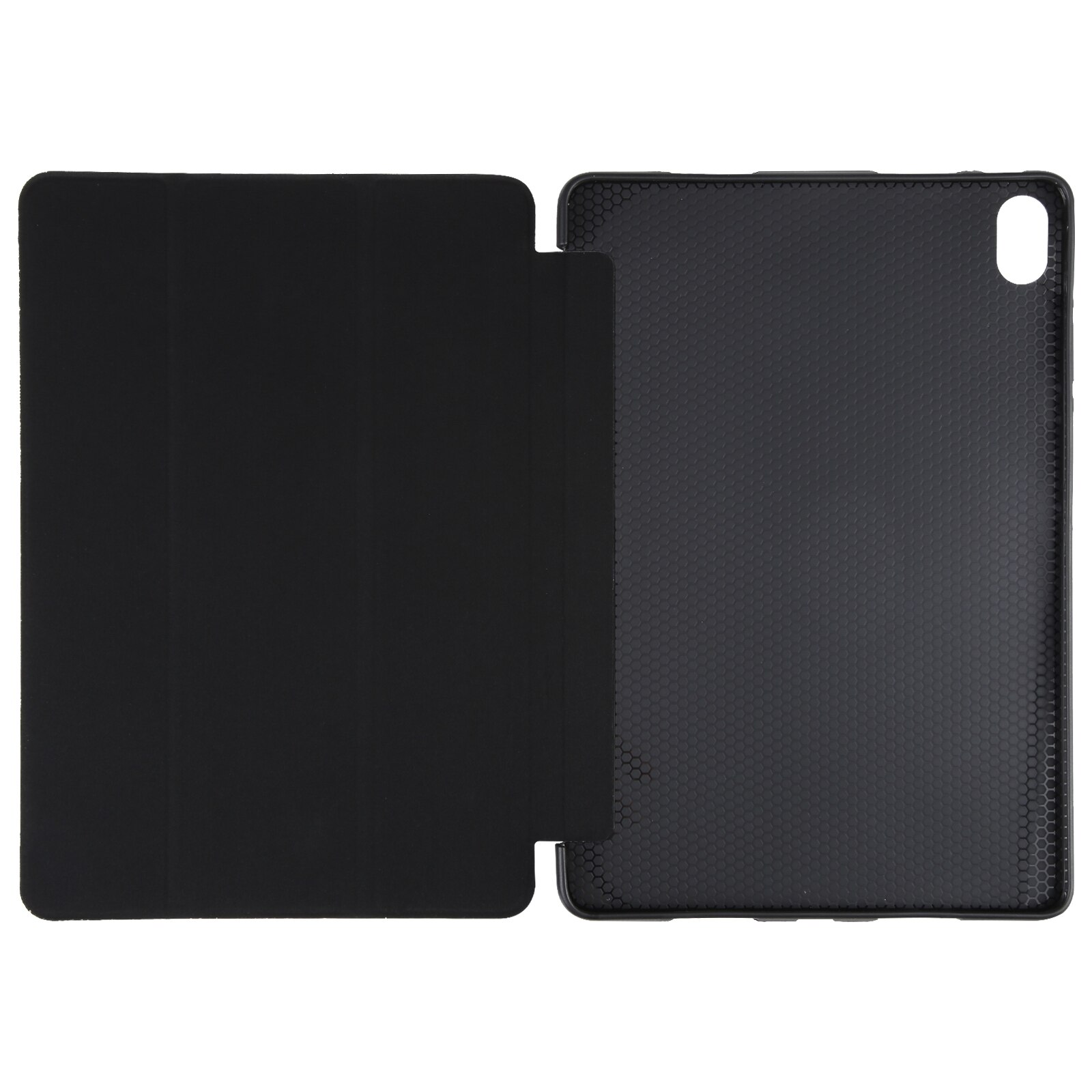 Husa tableta pentru Huawei MatePad 2023 / Air 11.5, piele solida 3 plieri, in negru