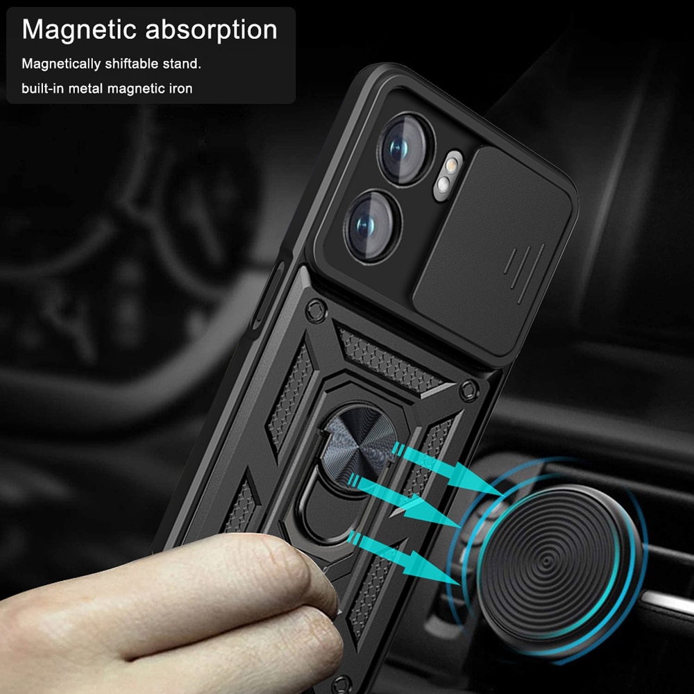 Husa pentru Oppo A57 4G / A57s / OnePlus Nord N20 SE - Techsuit Camshield Series - Negru