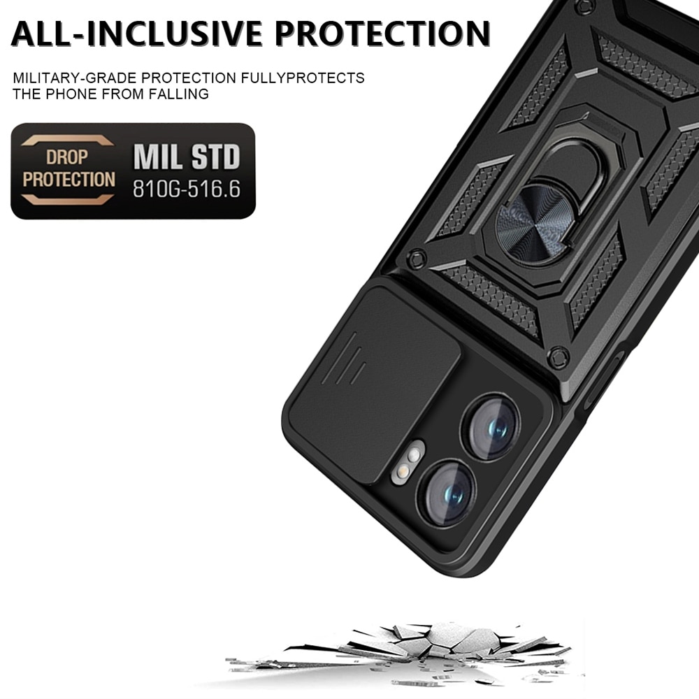 Husa pentru Oppo A57 4G / A57s / OnePlus Nord N20 SE - Techsuit Camshield Series - Negru