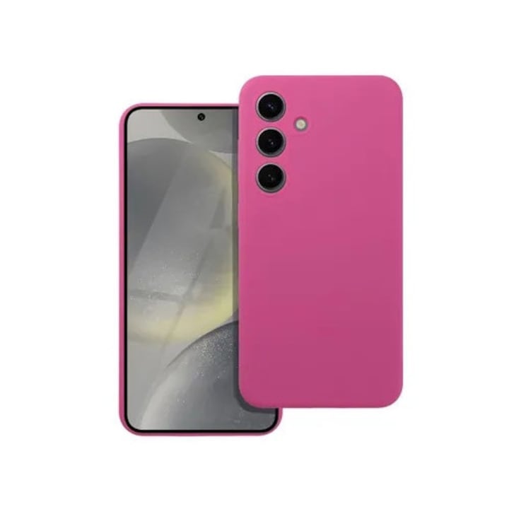 Husa pentru Samsung Galaxy S25 Plus silicone case pink