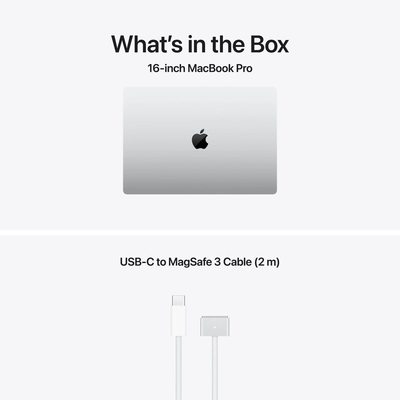 Laptop Apple MacBook Pro 16 Procesor Apple M5 Pro 18-core CPU / 20-core GPU 16.2" Liquid Retina XDR Textura Nano, 64GB, 1TB SSD, Mac OS, Layout INT, Argintiu