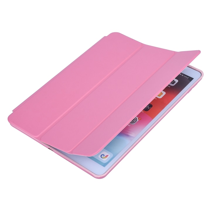 Tablete iPad 2021 10.2 (iPad 9) - husa inteligenta roz pentru tableta