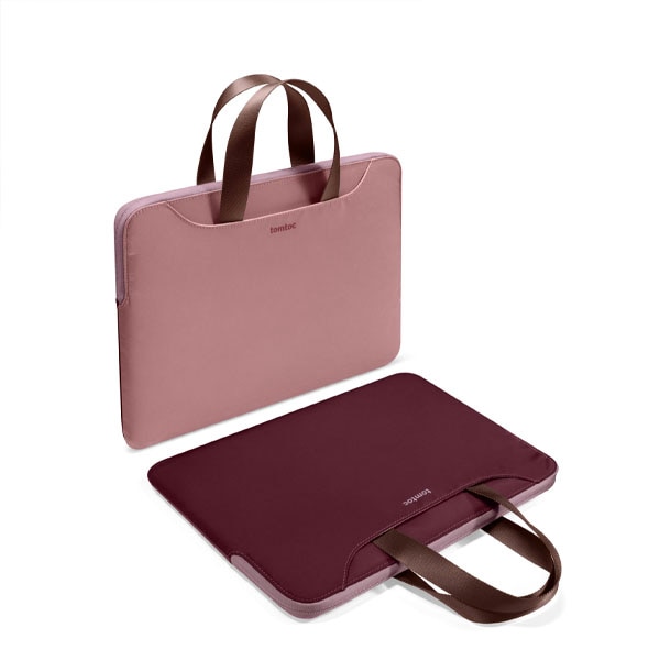 Servieta pentru Laptop Macbook Pro 14", Microsoft 13.5" Surface Laptop 5/4/3/2/1 - Tomtoc (A21C1P1) - Raspberry