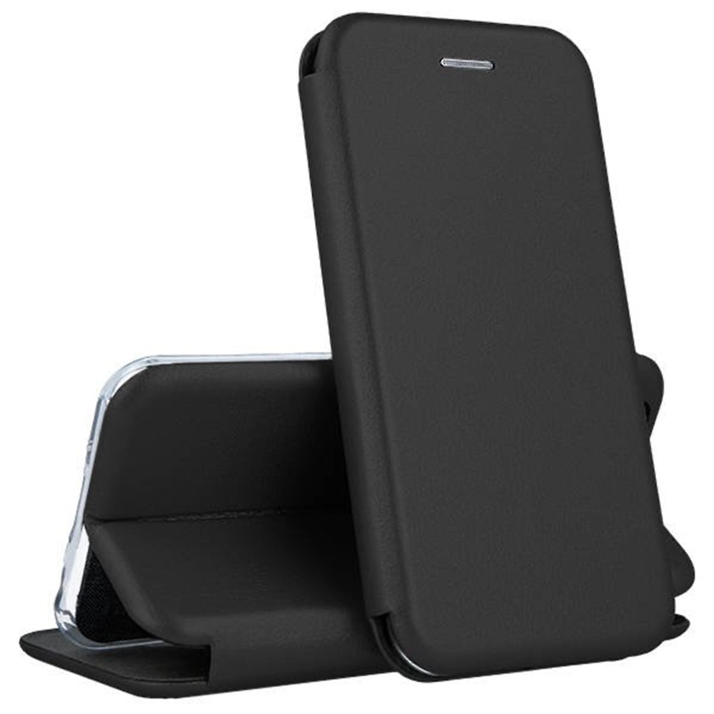 Husa pentru Motorola Moto G84, Elite Book, PU Leather, Decupaj difuzor apeluri, Colturi rotunde, Inchidere magnetica, Protectie fata - spate, Acoperire completa 360 grade, Tip carte, Negru