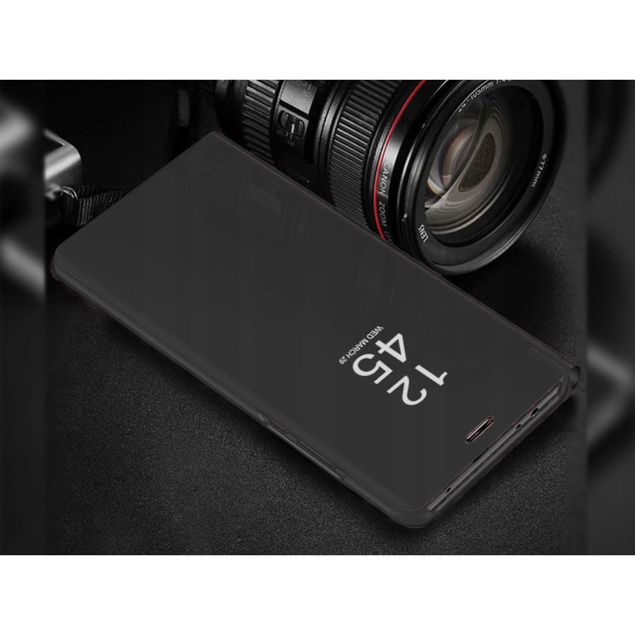 Husa de protectie Flip cover pentru Huawei Y6p, negru