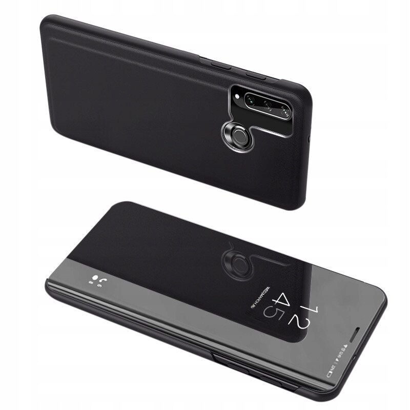 Husa de protectie Flip cover pentru Huawei Y6p, negru