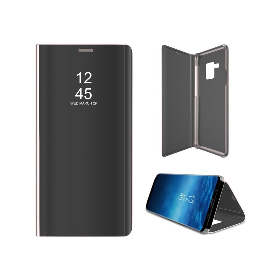 Husa de protectie Flip cover pentru Huawei Y6p, negru