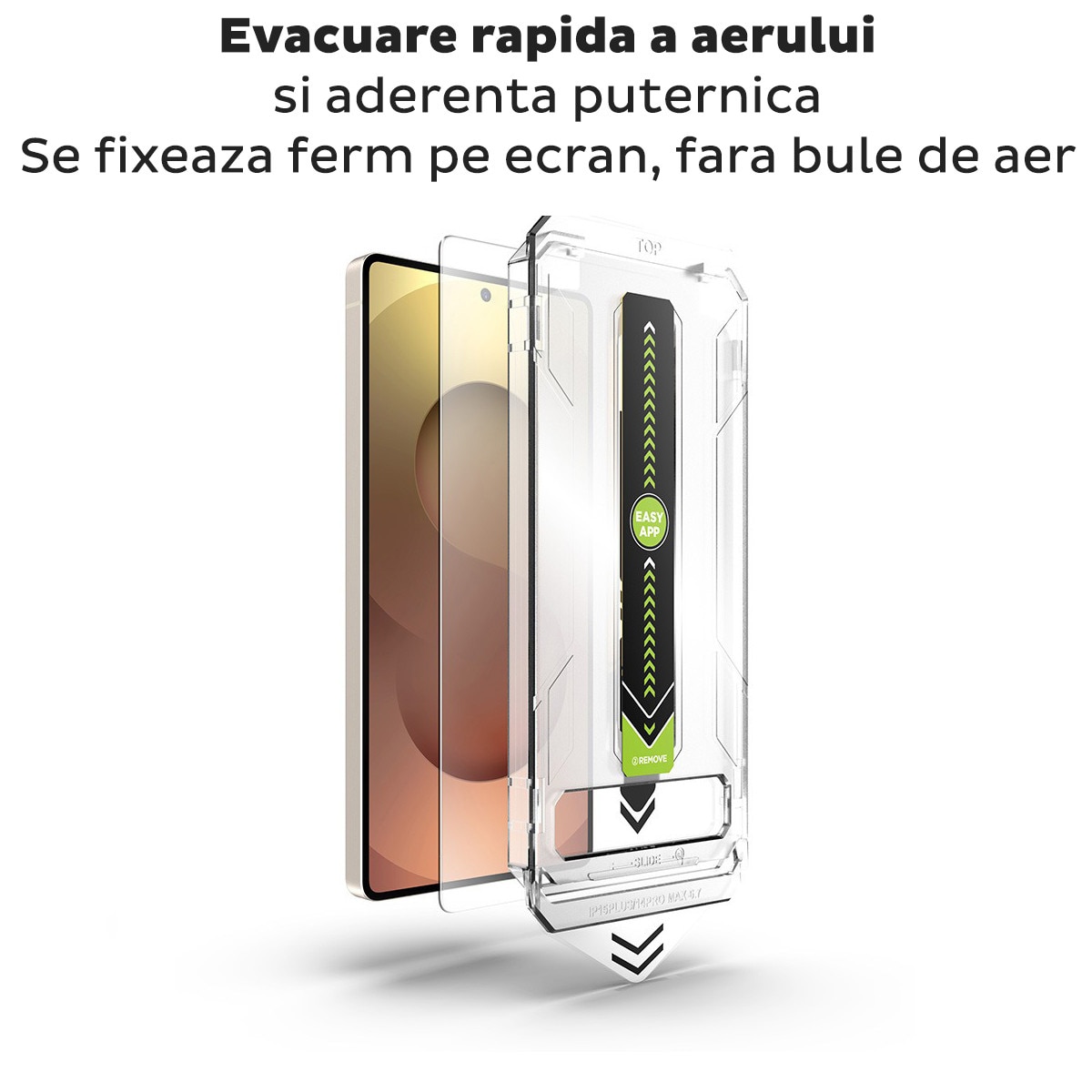 Pachet 2 buc Folie Sticla pentru Samsung Galaxy S26 Ultra Daden TitanGlass, Kit de instalare usoara si rapida cu dispozitiv de potrivire, Protectie Profesionala, Ultra Rezistenta, Transparenta