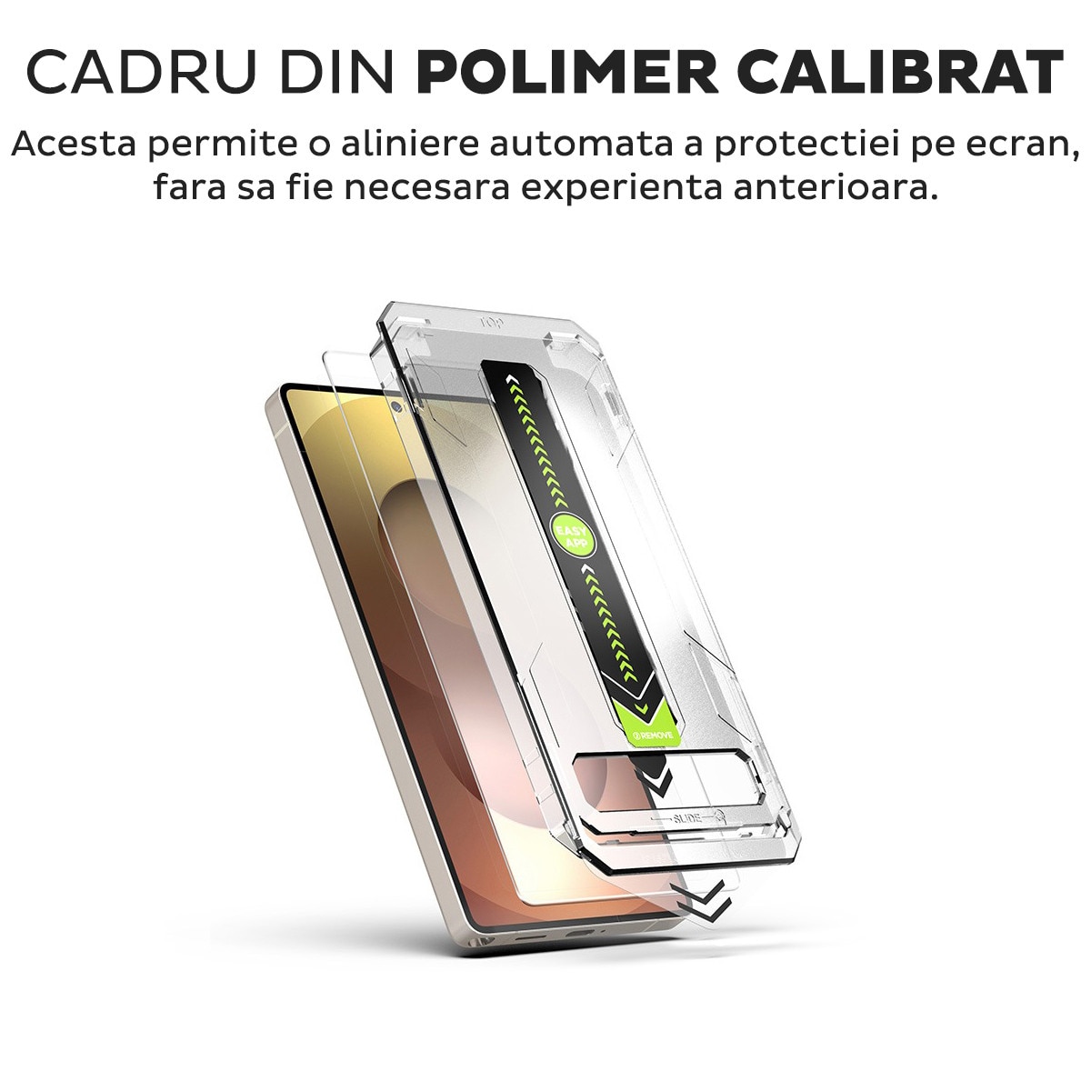 Pachet 2 buc Folie Sticla pentru Samsung Galaxy S26 Ultra Daden TitanGlass, Kit de instalare usoara si rapida cu dispozitiv de potrivire, Protectie Profesionala, Ultra Rezistenta, Transparenta