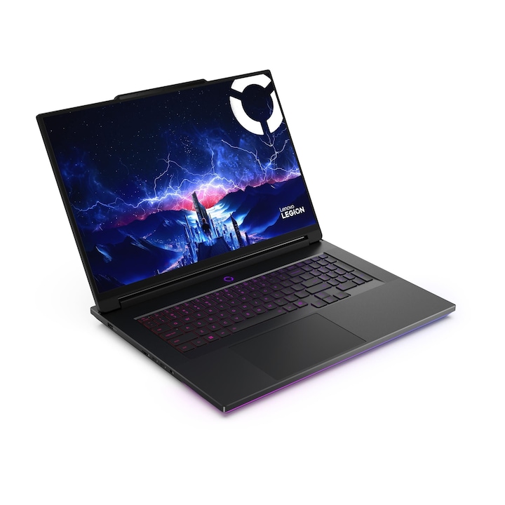 Laptop Lenovo Legion 9 18IAX10 83EY000LPB, 18 inch 3840 x 2400, Intel Core Ultra 9 275HX 24 C / 24 T, 2.7 GHz - 5.4 GHz, 40 MB cache, 28 W, 64 GB DDR5, 2 TB SSD, Nvidia GeForce RTX 5090, Windows 11 Pro