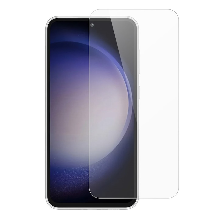 Folie Securizata pentru Samsung Galaxy S24, Leski, Sticla Securizata 3D, High Definition Ultra Clear 2.5 HD, Margini Arc, 0.3 mm, Anti Zgirieturi, Anti bule, Transparenta