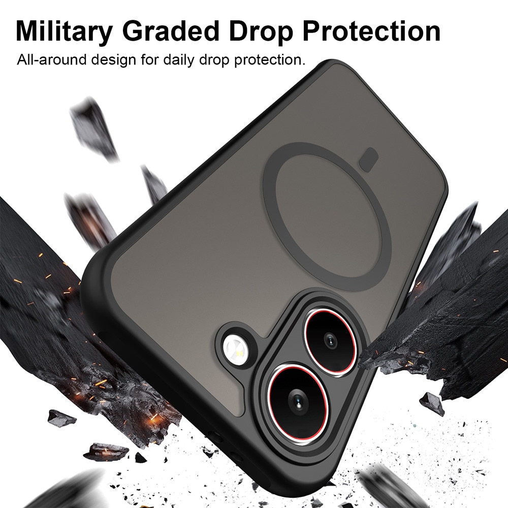 Husa pentru Xiaomi Poco X8 Pro - Techsuit HaloFrost II comatibil cu MagSafe - Black