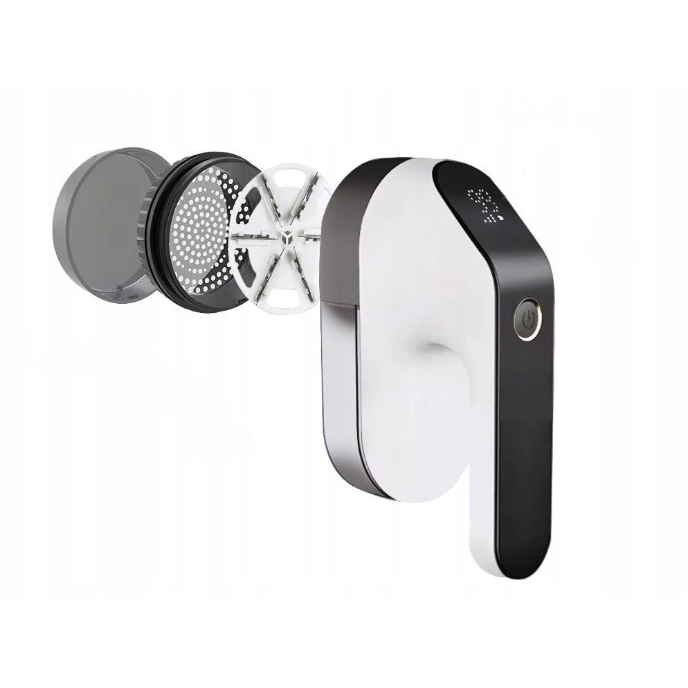 Aparat pentru haine, VERK GROUP, electrica, 5W, alb-negru, dimensiuni 17,5cm x 4cm