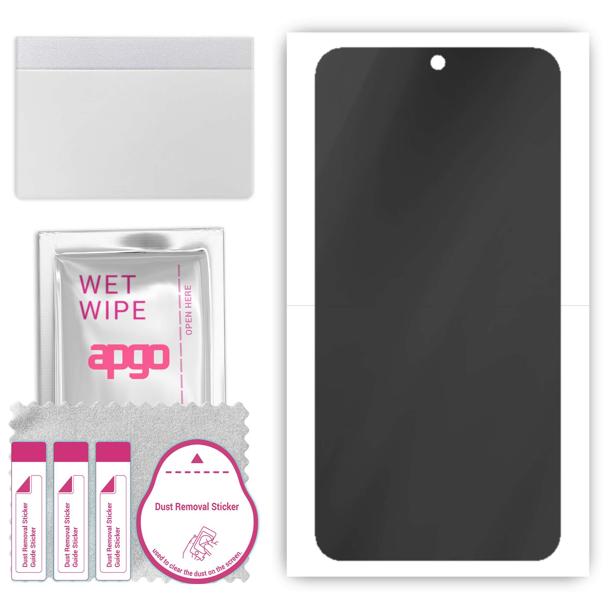 Folie de protectie PRIVACY apgo pentru Honor 200 Lite – efect anti-spionaj, hidrogel, full glue, 5D, mat, ultra-subtire