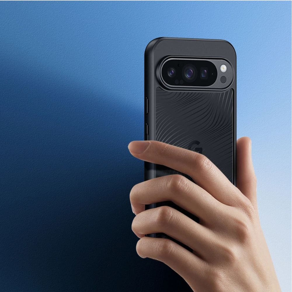 Husa pentru Telefon, G-Tech Aimo Dux Ducis, Compatibila cu Google Pixel 10 / 10 pro, Policarbonat, Antisoc, Transparent/Negru