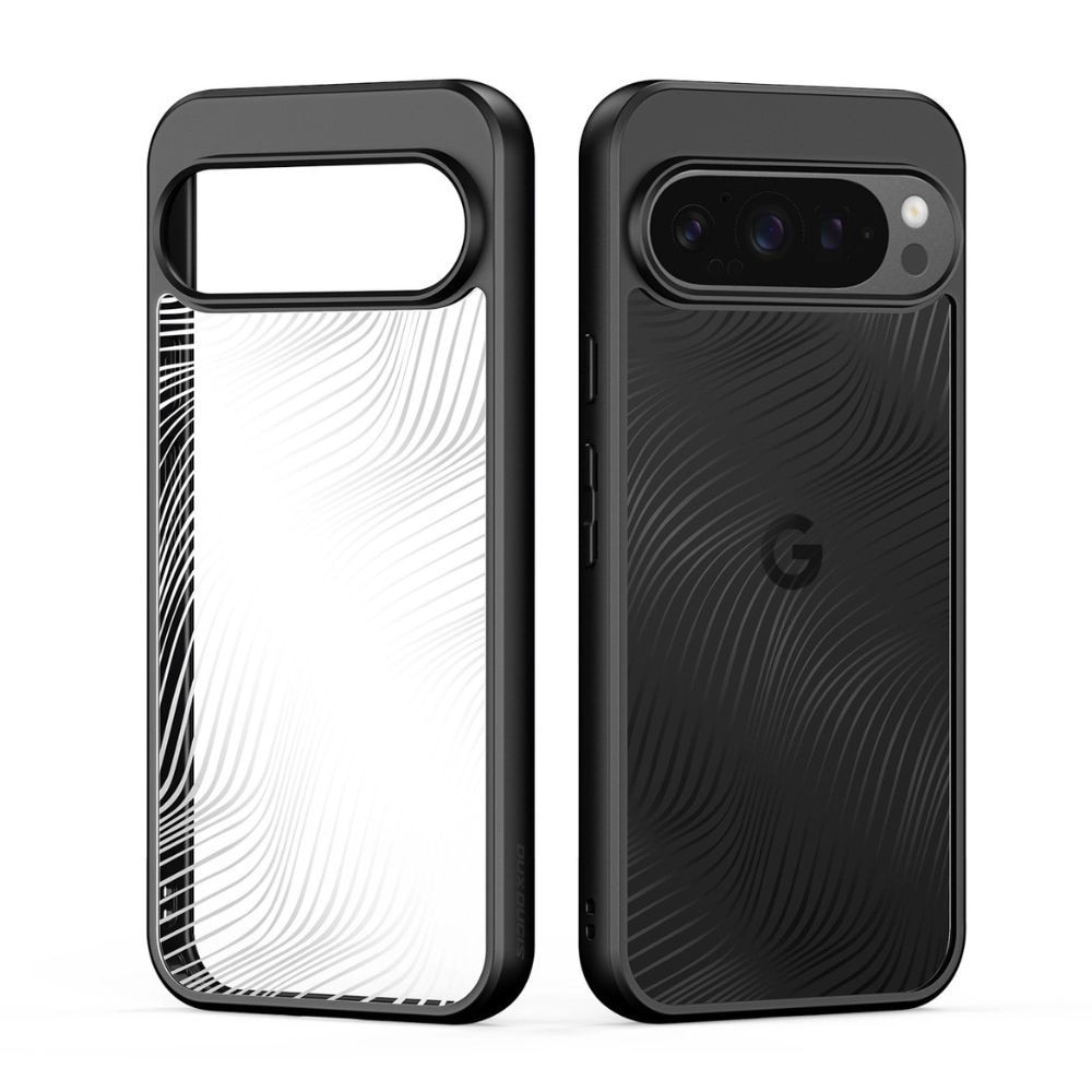 Husa pentru Telefon, G-Tech Aimo Dux Ducis, Compatibila cu Google Pixel 10 / 10 pro, Policarbonat, Antisoc, Transparent/Negru