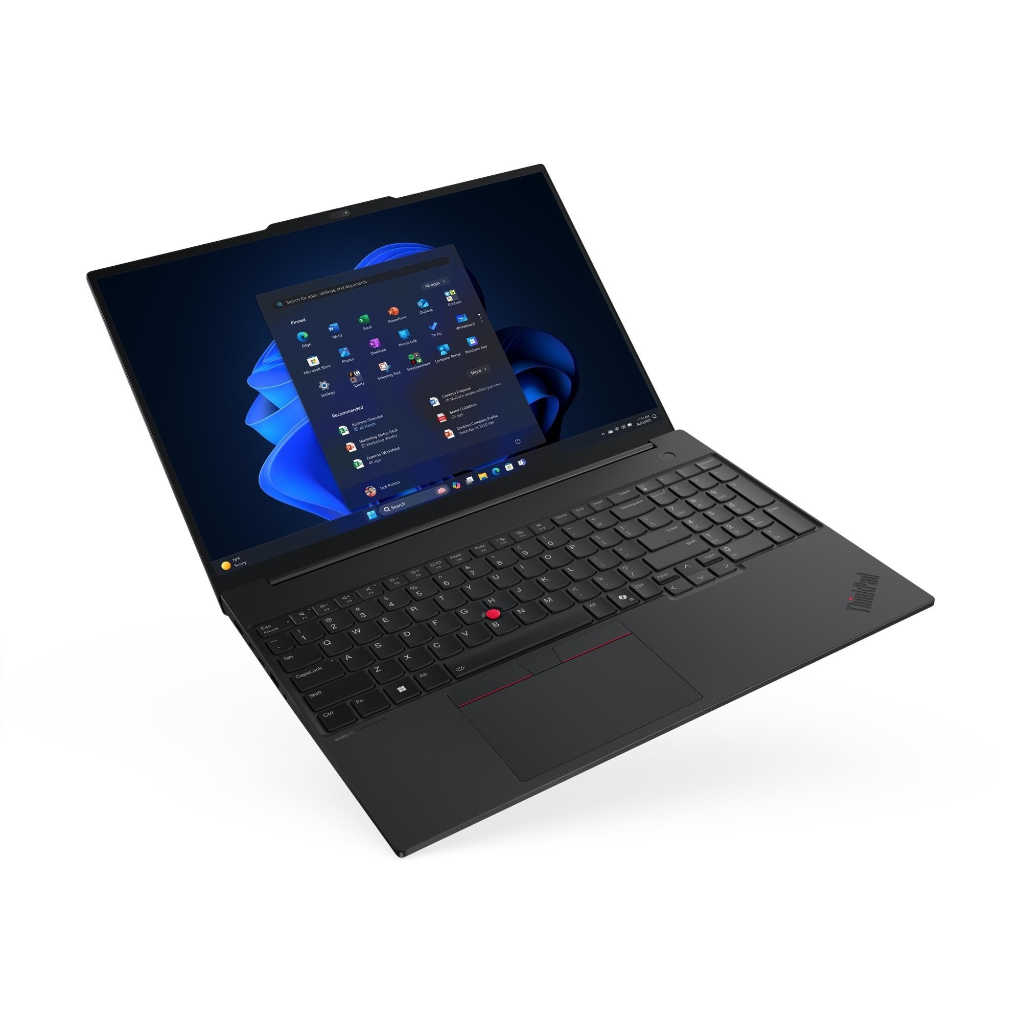Laptop Lenovo ThinkPad E16 G3 21TF003ERI, 16 inch 1920 x 1200, Intel 240H 10 C / 16 T, 2.5 GHz - 5.2 GHz, 24 MB cache, 32 GB DDR5, 1 TB SSD, Intel Graphics, Windows 11 Pro