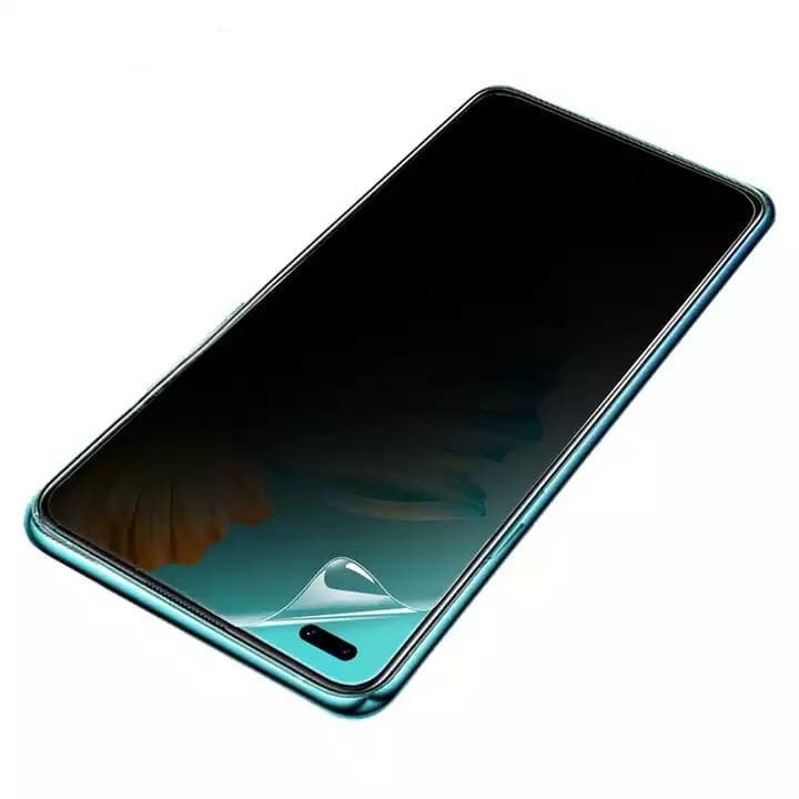 Folie Privacy din Hydrogel, compatibila cu Xiaomi Poco X8 Pro Max, Protectie fata, Rezistenta la socuri, Anti-Spy