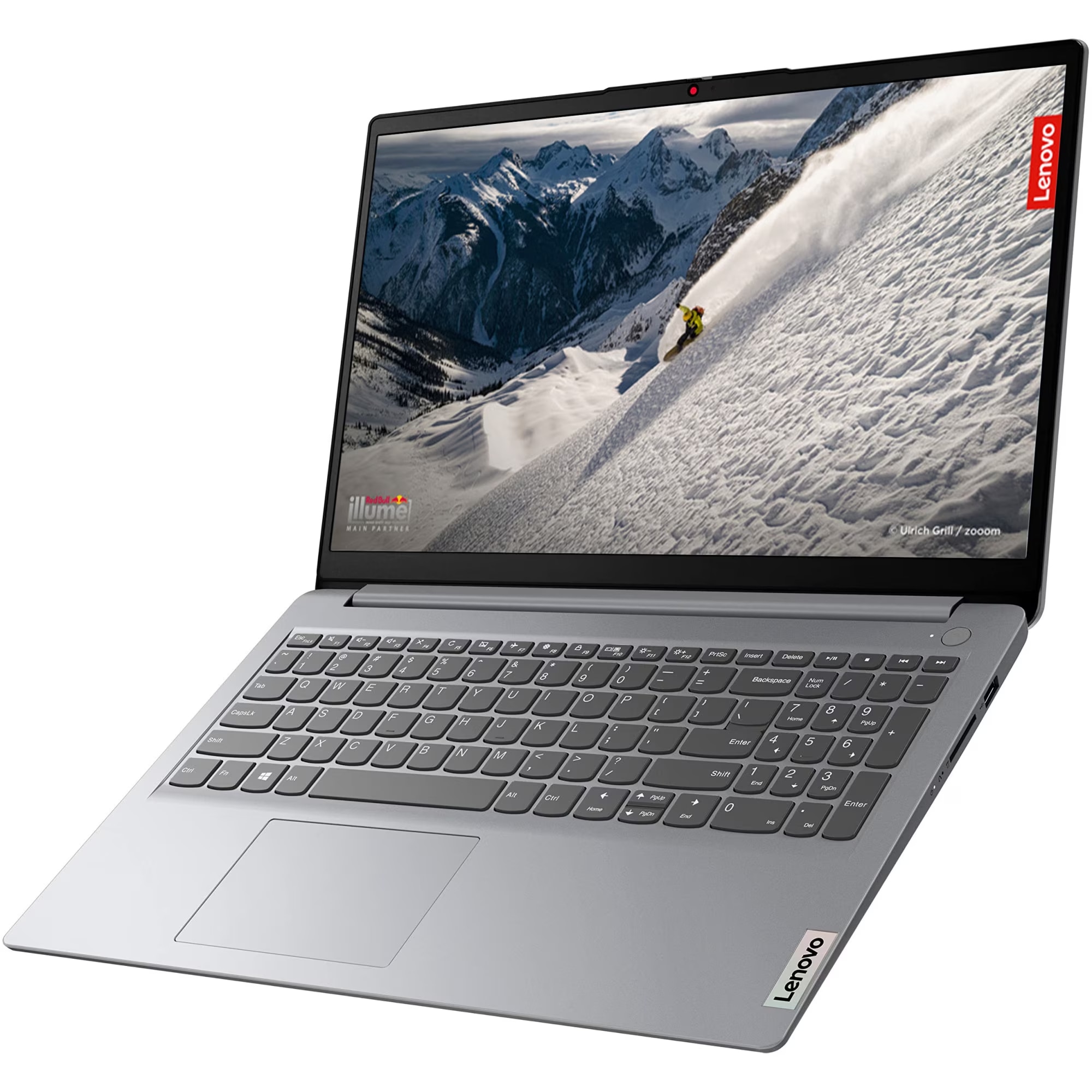 Laptop Lenovo IdeaPad 1 15ALC7, 15.6", Full HD, AMD Ryzen 7 5700U, 16GB RAM, 512GB SSD, AMD Radeon, No OS, Cloud Grey