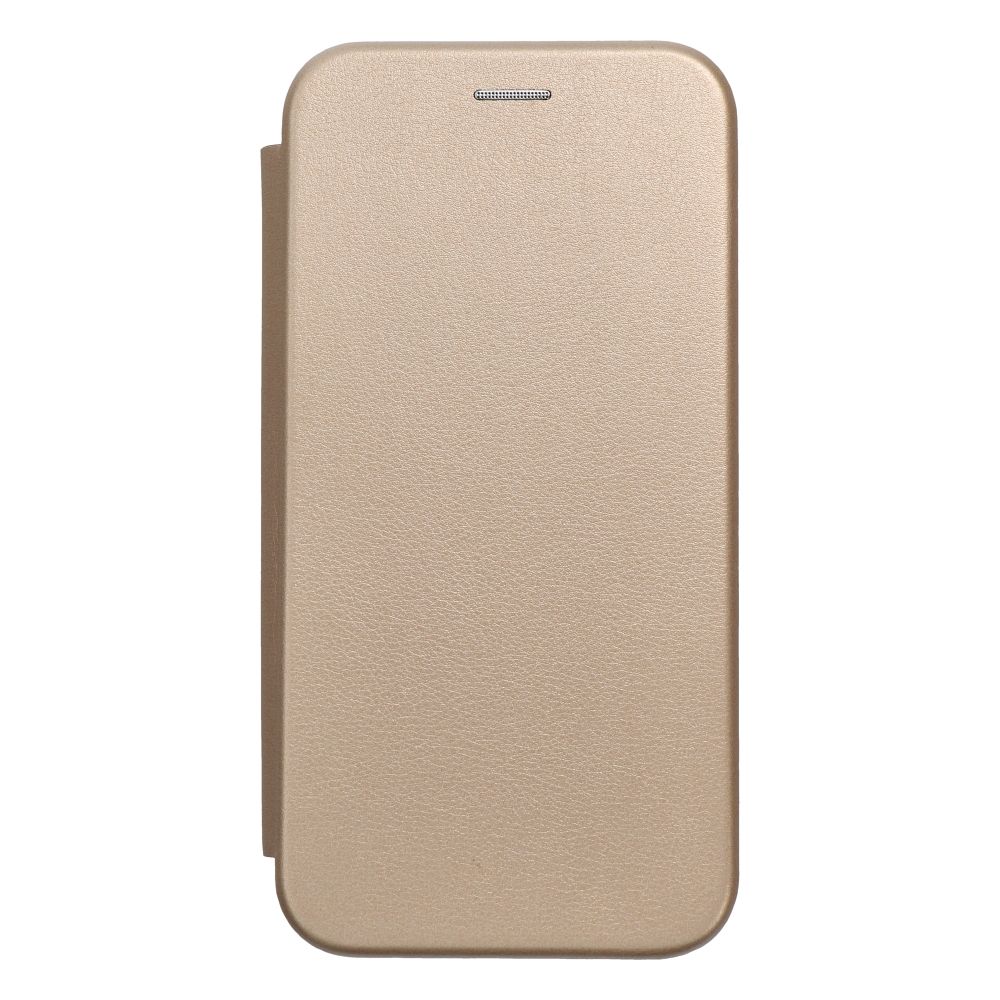 Husa de protectie PremiumCell Tip carte pentru Samsung A34, Suport card, Functie de Stand si Inchidere Magnetica, Protectie Sporita, Auriu