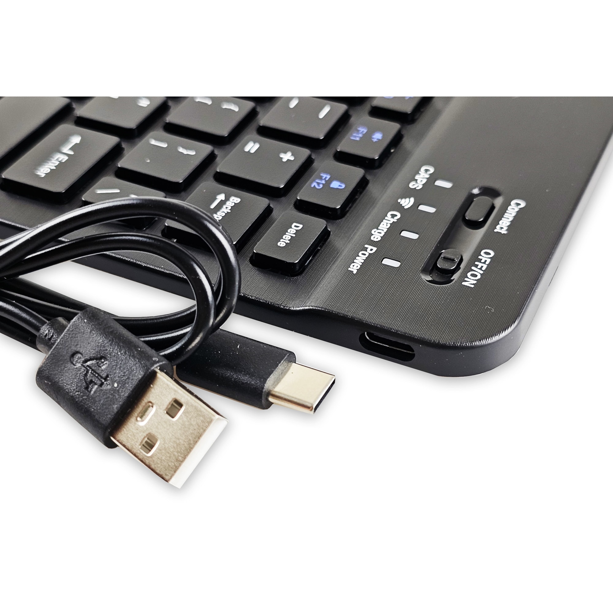 Husa cu tastatura Bluetooth pentru Lenovo Tab M11 11" TB330FU TB330XU, neagra, material de calitate, suport pentru stylus