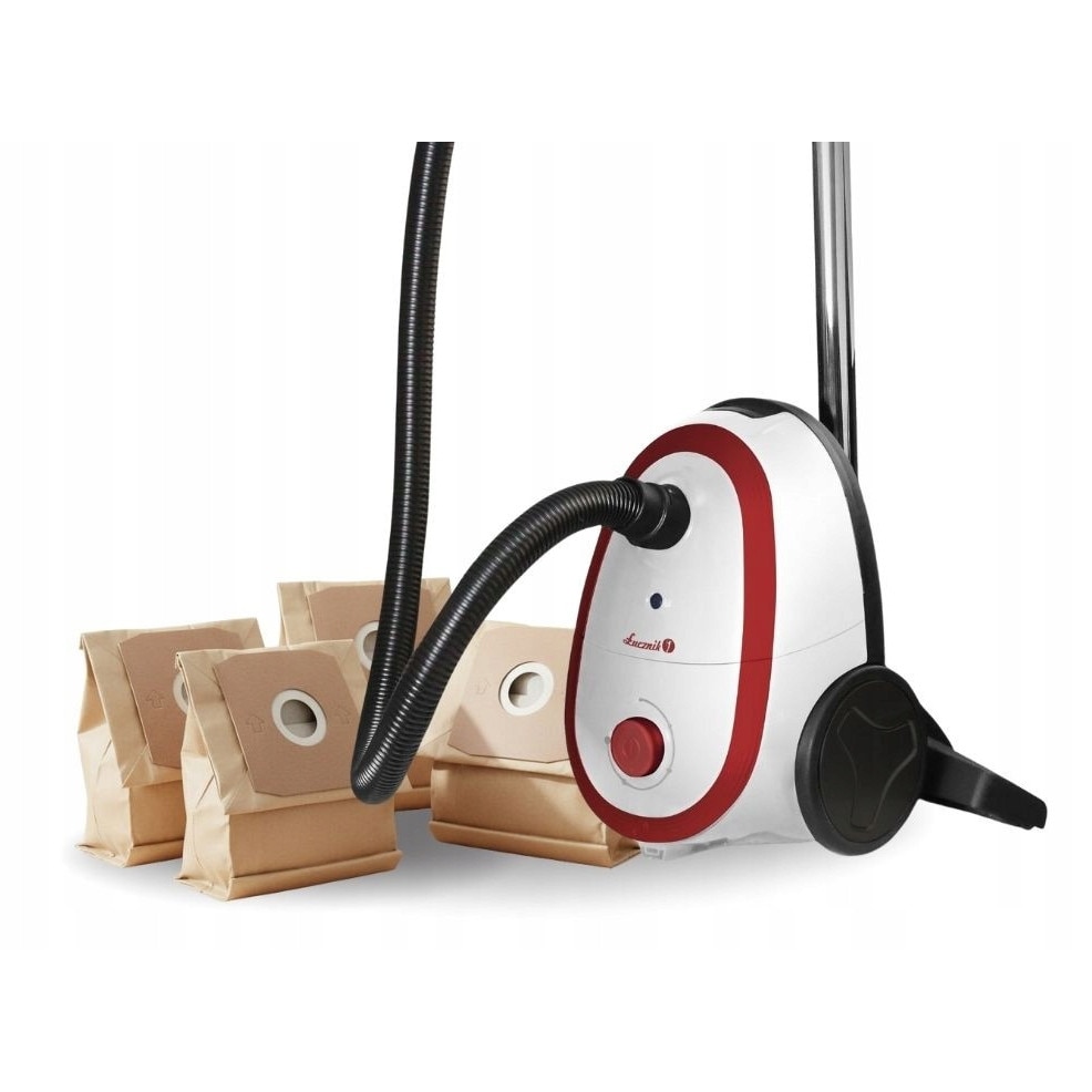 Aspirator cu sac Lucznik OT-2022, 800W, filtr HEPA 13, 2,5l, set complet cu 5 saci