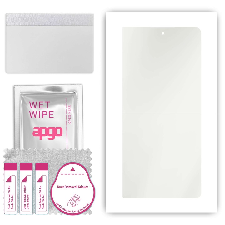 Folie de protectie MAT MATTE apgo pentru Huawei Mate X6 – autoadeziva, afisare completa, hidrogel, anti-zgarieturi, full glue, 5D