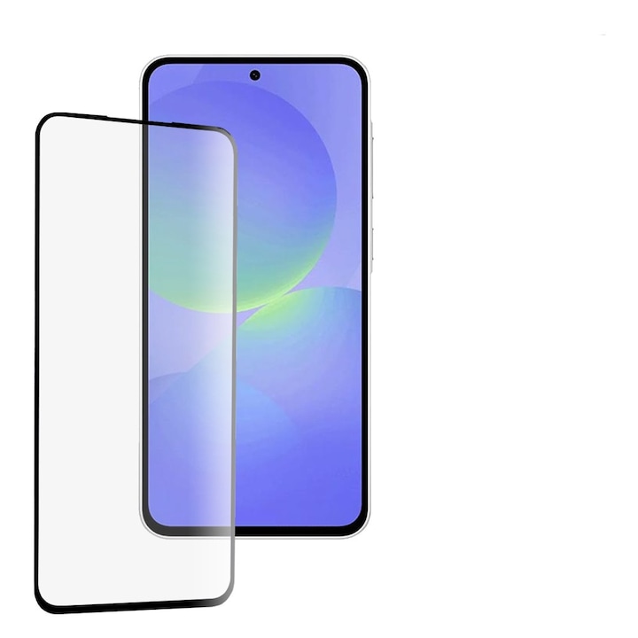 Folie de protectie compatibila cu Samsung Galaxy A56 5G, HD Pro Clear, sticla securizata, Negru Transparent
