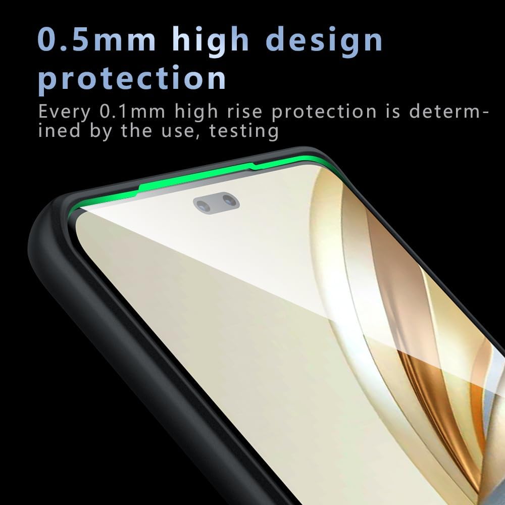 Carcasa pentru Honor Magic 7 Lite/X9c/X60 Pro, anti-cadere, cu adsorbtie magnetica incorporata, rezistenta la socuri, neagra
