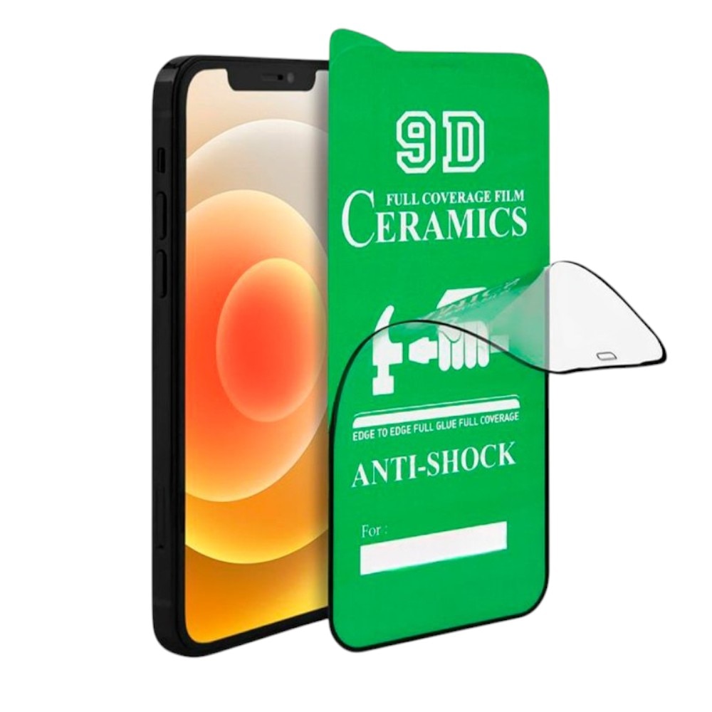 Folie telefon, Ceramic Glass Antisoc, 9H, pentru Samsung Galaxy A56, Acoperire pe tot ecranul, Anti-Static, HD, Smudge Proof, Black