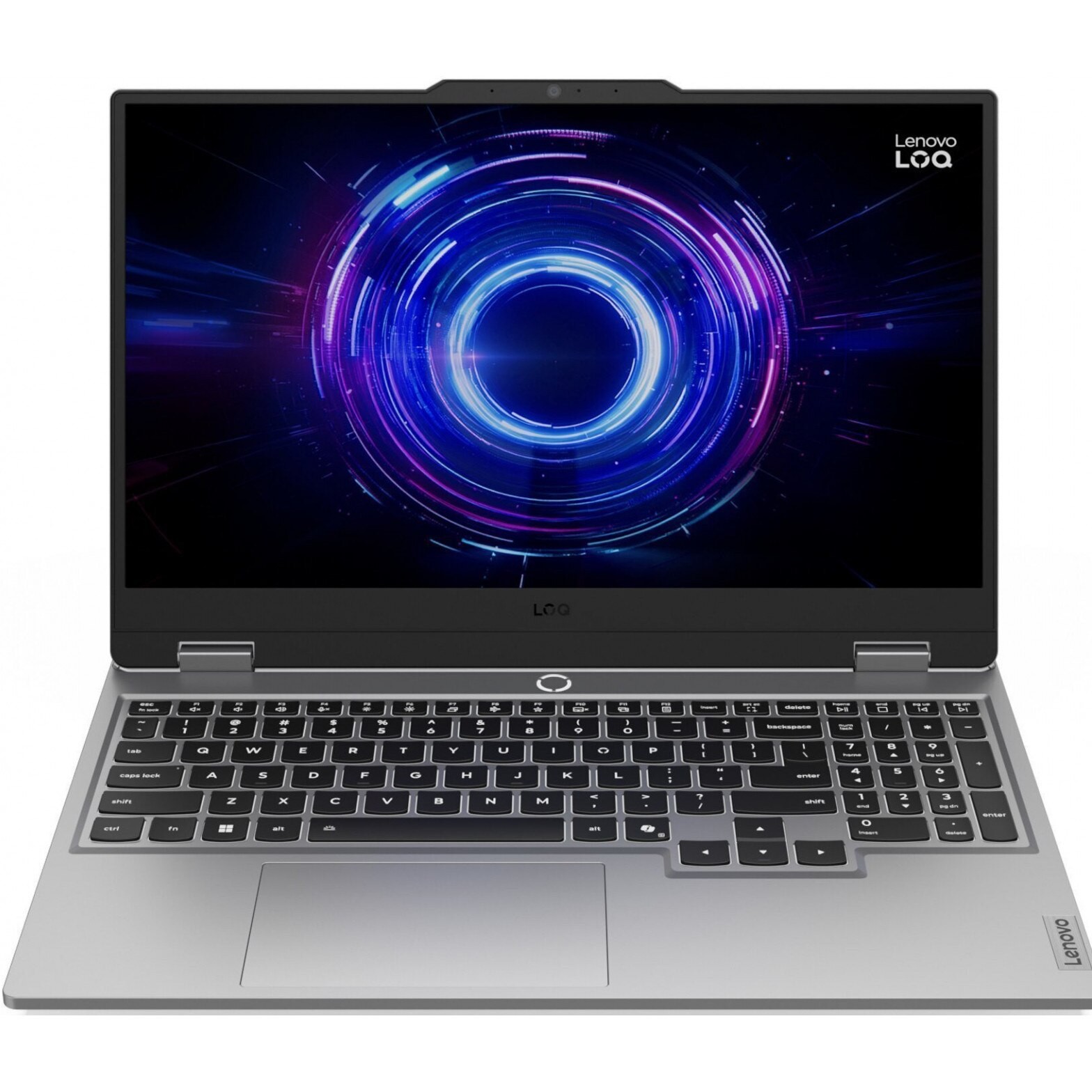 Laptop Lenovo LOQ, 15.6" Full HD, Intel® Core™ i5 13450HX pana la 4.6 GHz, 16 GB RAM DDR5 4800, 512 GB SSD, NVIDIA® GeForce® RTX 5060 8 GB, Free Dos, Luna Grey 512 GB