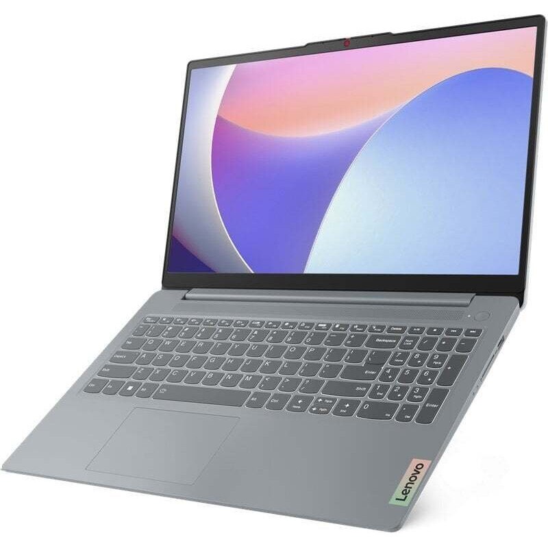 Laptop Lenovo IdeaPad Slim 3, 15.6" Full HD, Intel® Core™ i5 12450H pana la 4.4 GHz, 8 GB RAM LPDDR5 4800, 512 GB SSD, Intel® UHD Graphics, Free Dos, Arctic Grey 512 GB