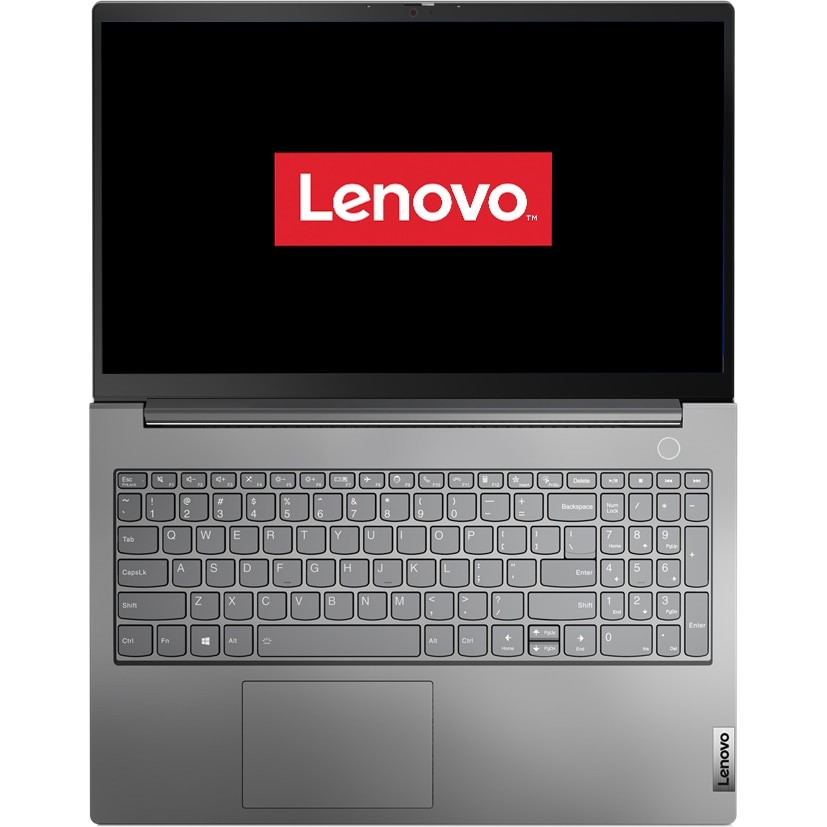 Laptop Lenovo ThinkBook 15 G2 ARE cu procesor AMD Ryzen 3 4300U pana la 3.70 GHz, 15.6", Full HD, 8GB, 256GB SSD, AMD Radeon Grahics, Free DOS, Mineral Grey