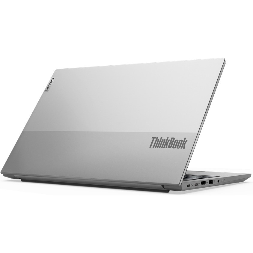 Laptop Lenovo ThinkBook 15 G2 ARE cu procesor AMD Ryzen 3 4300U pana la 3.70 GHz, 15.6", Full HD, 8GB, 256GB SSD, AMD Radeon Grahics, Free DOS, Mineral Grey