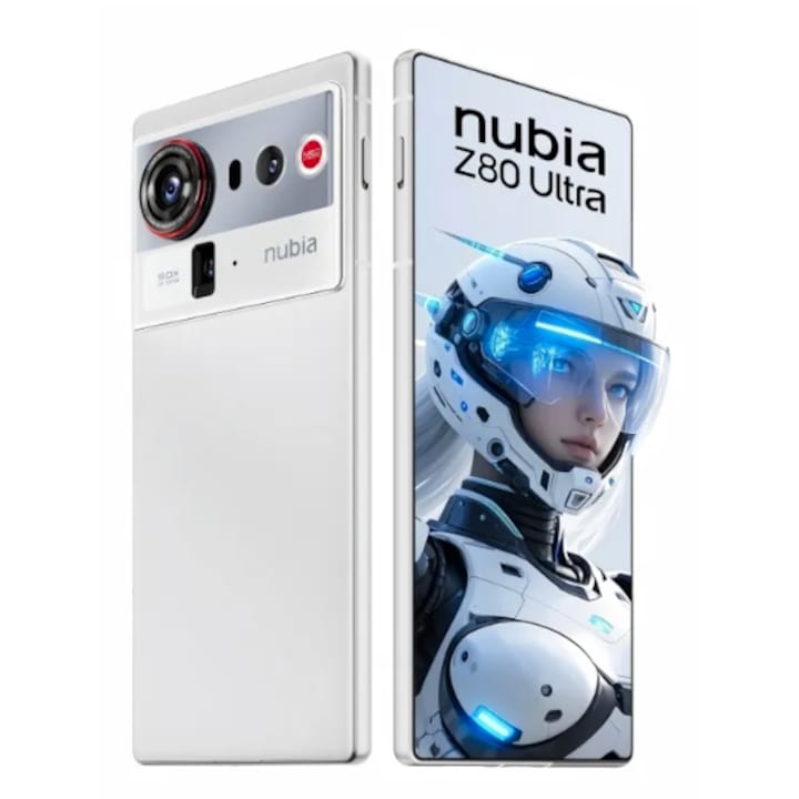 Smartphone ZTE Nubia Z80 Ultra 512GB 16GB RAM 5G Dual SIM White