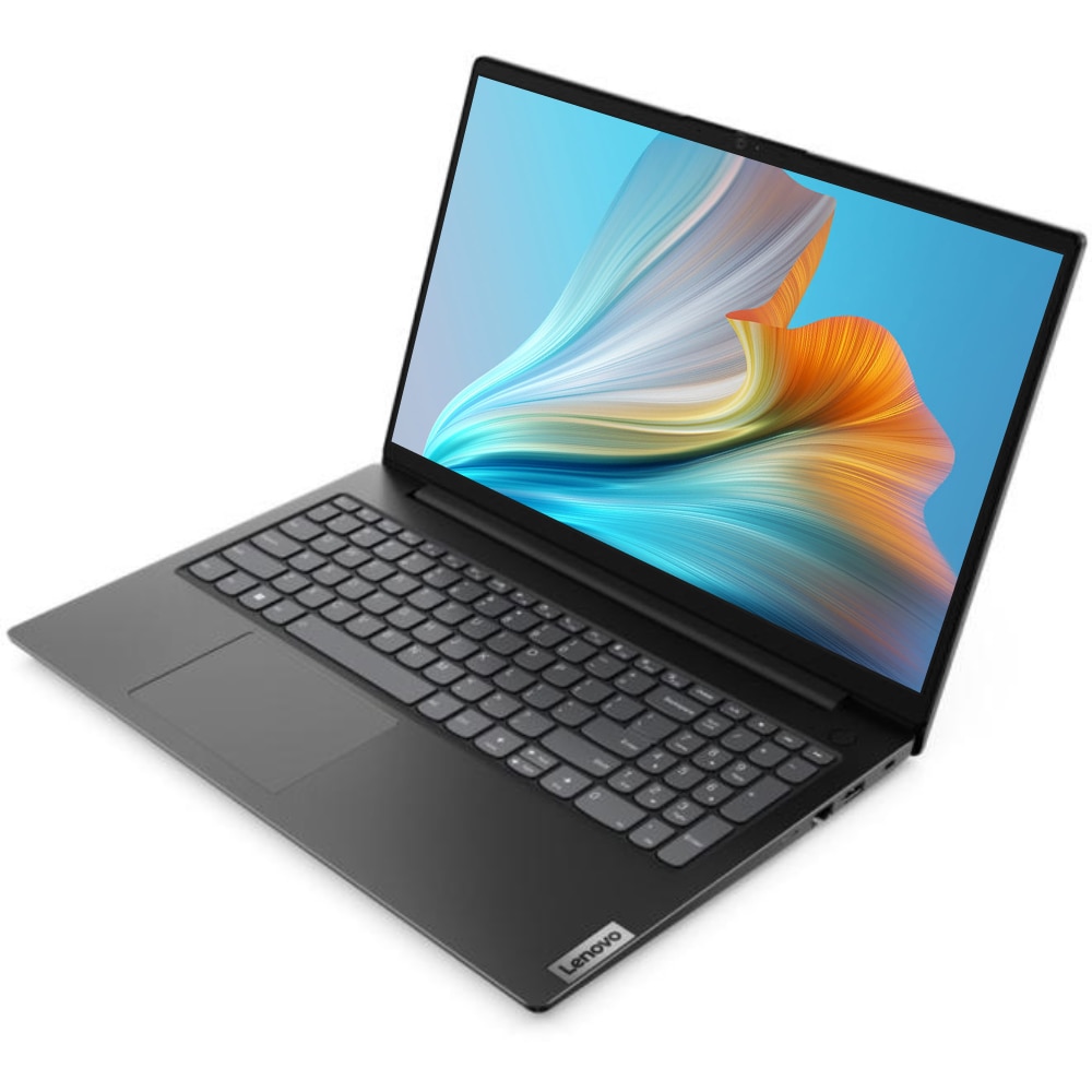 Laptop Lenovo V15, Intel Core i3 1315U, 24GB Memory, 256GB SSD, 15.6" FullHD Display, Black, Hungarian Layout, Windows 11 Pro