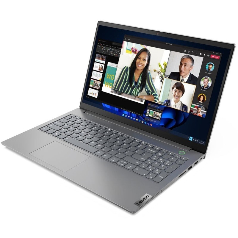 Laptop Lenovo 15.6'' ThinkBook 15 G4 IAP, FHD IPS, Procesor Intel® Core™ i5-1235U (12M Cache, up to 4.40 GHz, with IPU), 12GB DDR4,256GB SSD, Intel Iris Xe, No OS, Mineral Gray