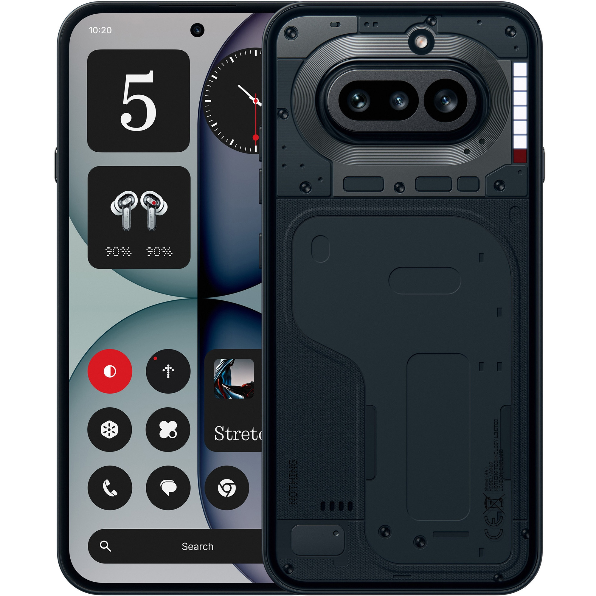 Telefon mobil Nothing Phone(4a), Dual SIM, 8GB RAM, 128GB, 5G, Black
