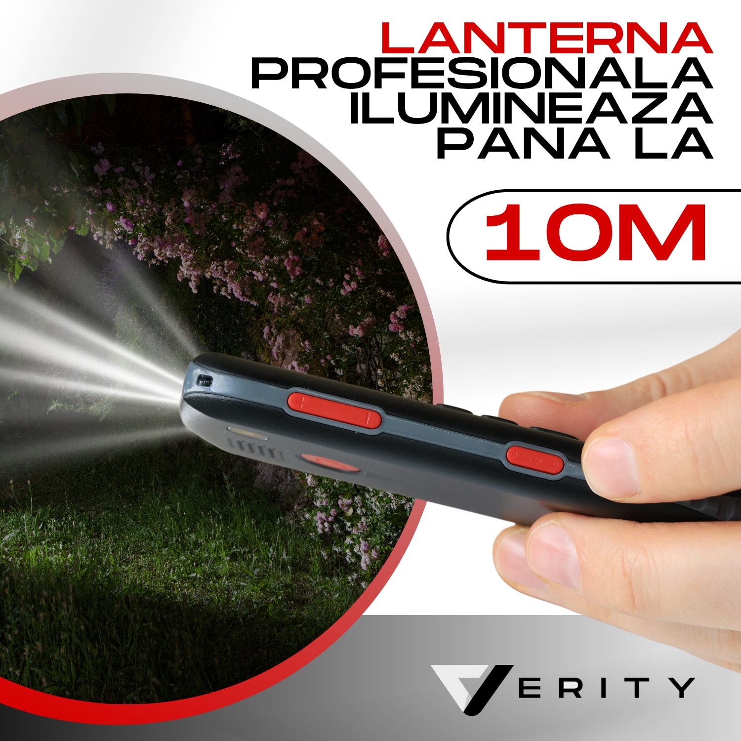 Telefon Mobil Seniori VERITY, Functie SOS pentru Siguranta, Telefon Mobil cu Taste Mari, Meniu Limba Romana Maghiara Bulgara, Radio, Difuzor Puternic, Lanterna, Baterie 1800mAh, Ecran 4.6cm, Telefon cu Butoane Rezistent Varstnici, Carcasa Solida
