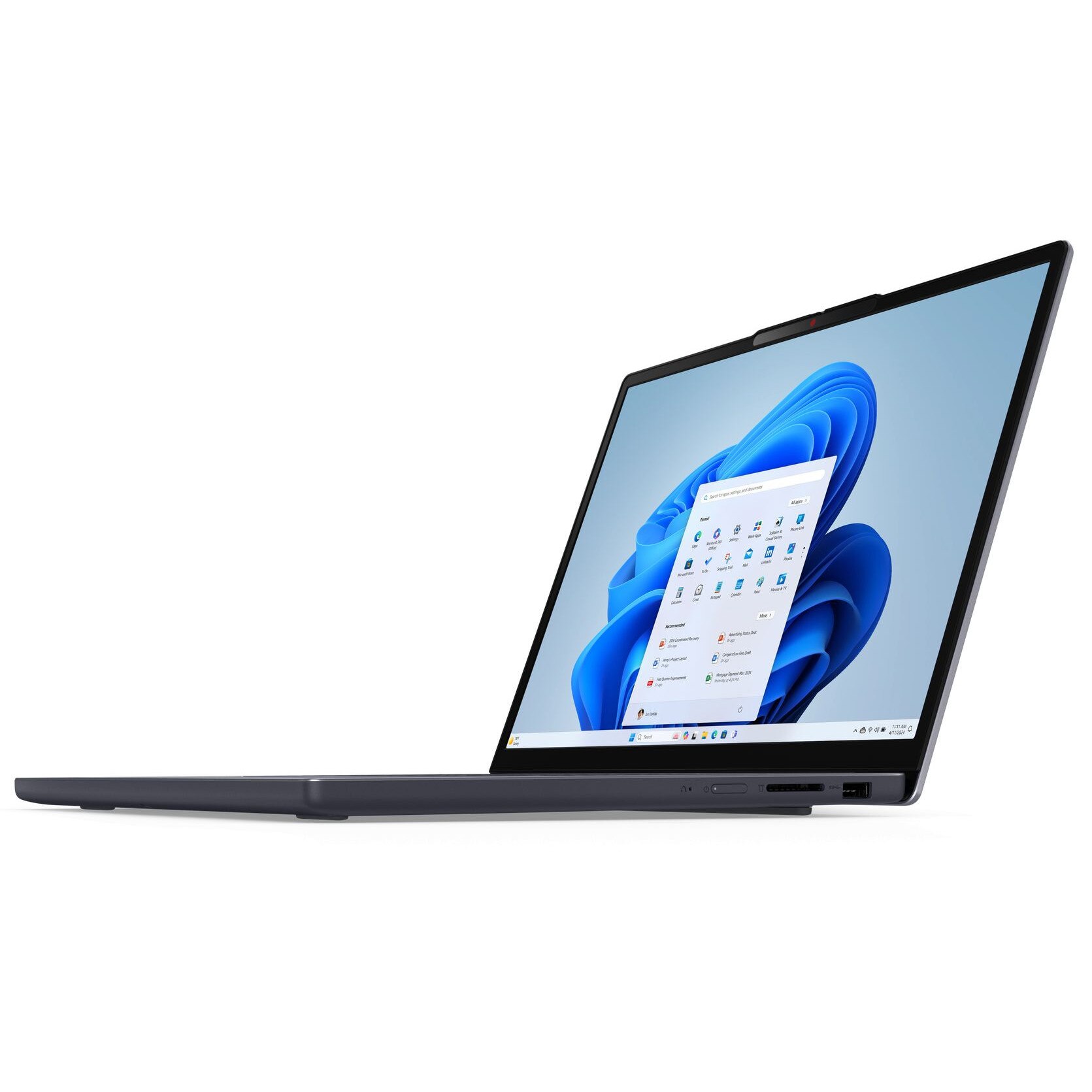 Laptop Lenovo IdeaPad Slim 3 15IRH10, 83K100SRRM, 15.3", Intel Core i5-13420H (8 nuclee), Intel UHD Graphics, 24GB (8GB integrat + 16GB) 4800MHz DDR5, Gri
