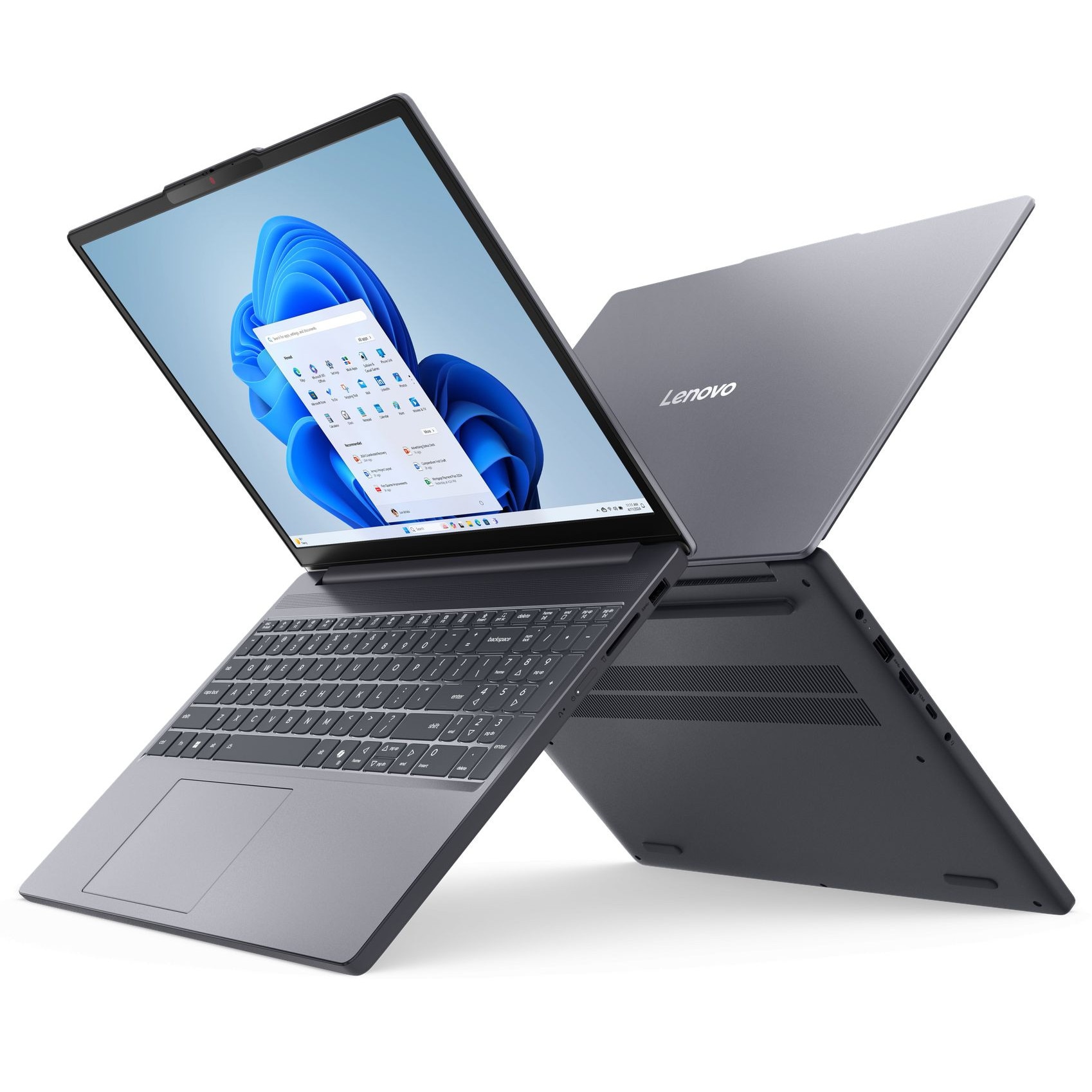 Laptop Lenovo IdeaPad Slim 3 15IRH10, 83K100SRRM, 15.3", Intel Core i5-13420H (8 nuclee), Intel UHD Graphics, 24GB (8GB integrat + 16GB) 4800MHz DDR5, Gri