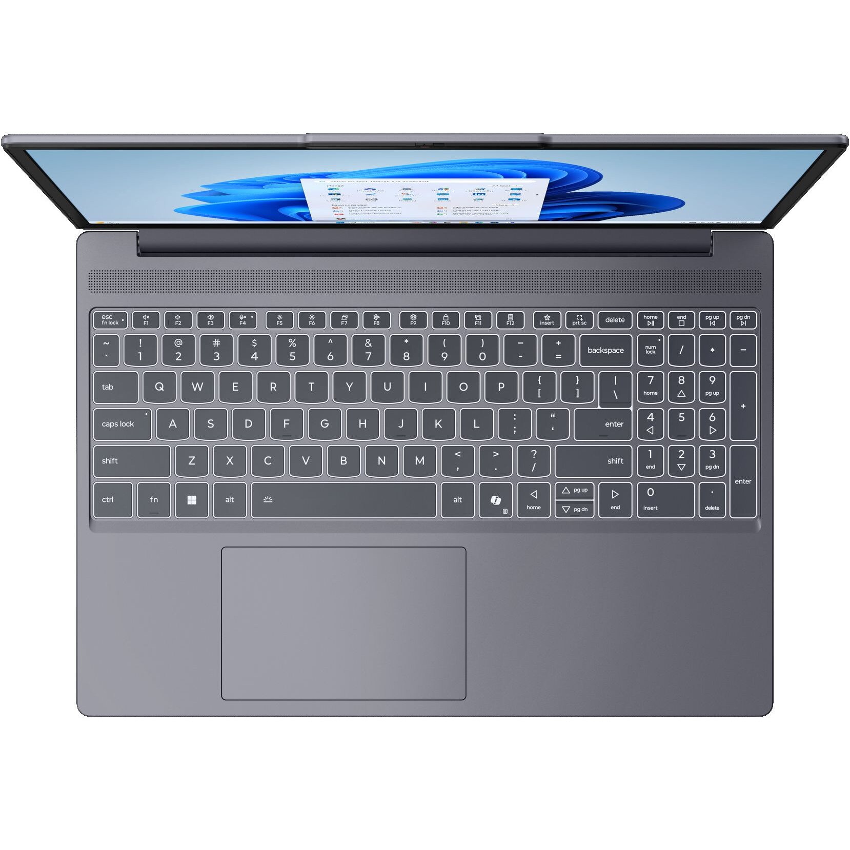 Laptop Lenovo IdeaPad Slim 3 15IRH10, 83K100SRRM, 15.3", Intel Core i5-13420H (8 nuclee), Intel UHD Graphics, 24GB (8GB integrat + 16GB) 4800MHz DDR5, Gri